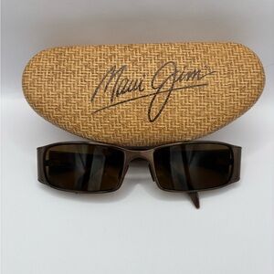 Authentic Maui Jim “Nalu” (MJ 122) Sunglasses & Hardcover Case